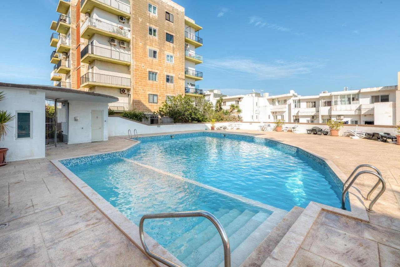Pool Apartment Is-Swieqi Exteriör bild